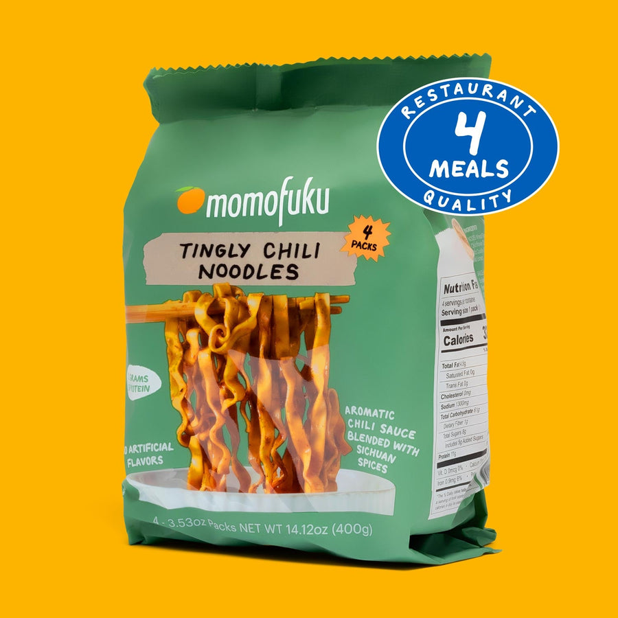 Tingly Chili Noodles | 4 Packs D4